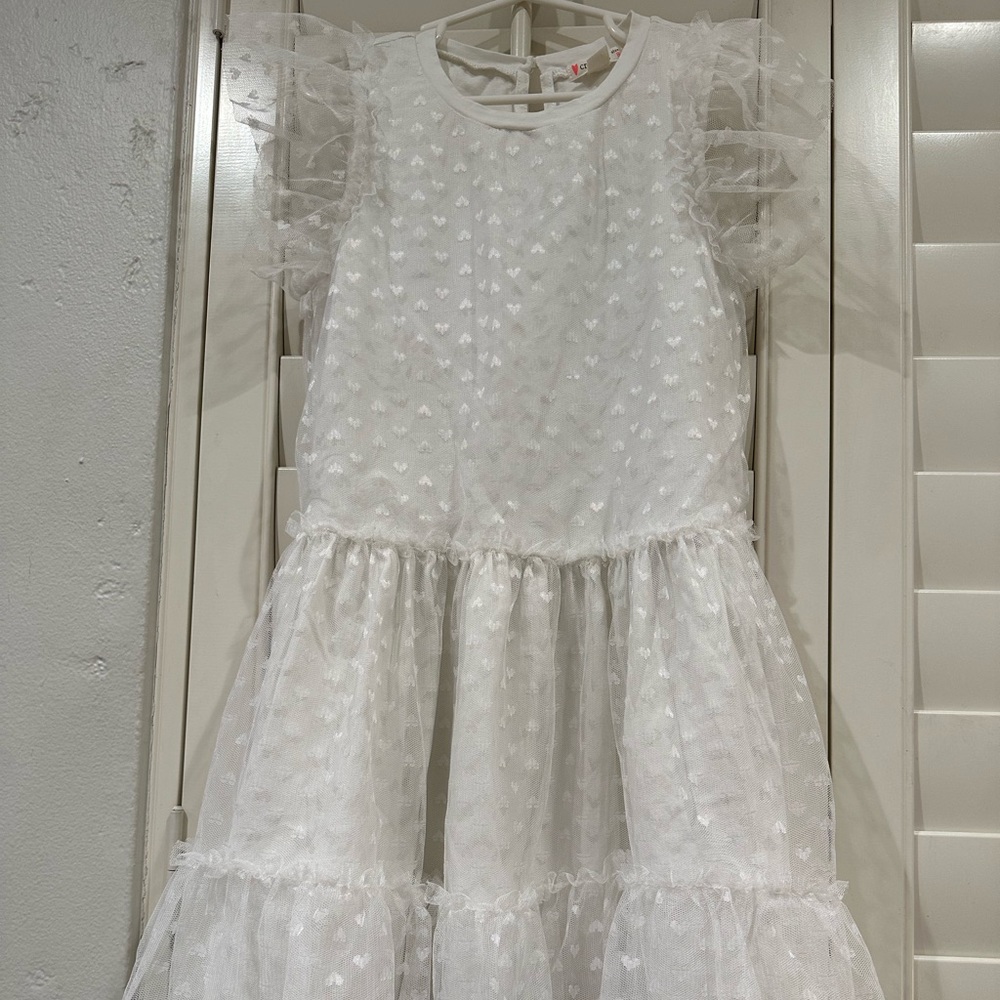 Crewcuts Hearts Tulle Dress